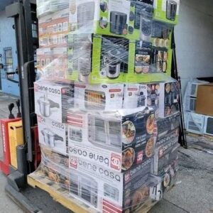 Mixed Kitchen Appliances Pallet – 50 Units (Blenders, Water Heaters, Microwaves & More)